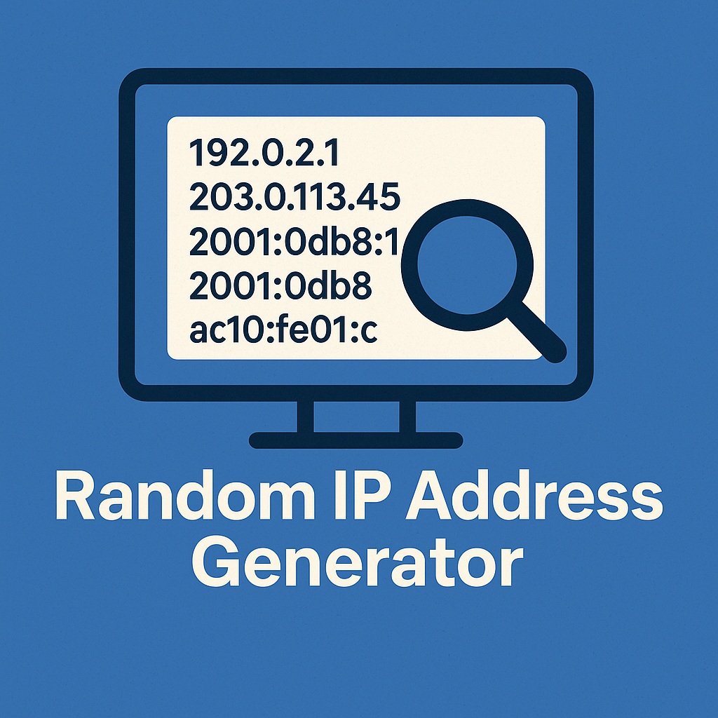 IP Generator Delivers Random Addresses With Location Details and Type Options